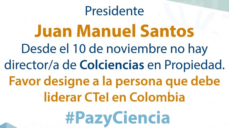 ACAC solicita a presidente Santos designación de nuevo director(a) de Colciencias 